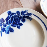 6 soup plates Badonviller