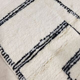 Handmade moroccan berber carpet 213 x 147 cm