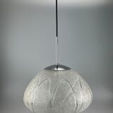 60s 70s lamp light ceiling lamp hanging lamp Doria Glas Space Age Design
