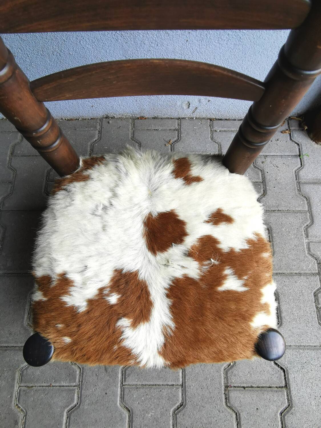 High chair, safari armchair, vintage Nordic design, 70s