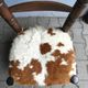 High chair, safari armchair, vintage Nordic design, 70s