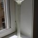 Grand bougeoir Murano transparent ancien
