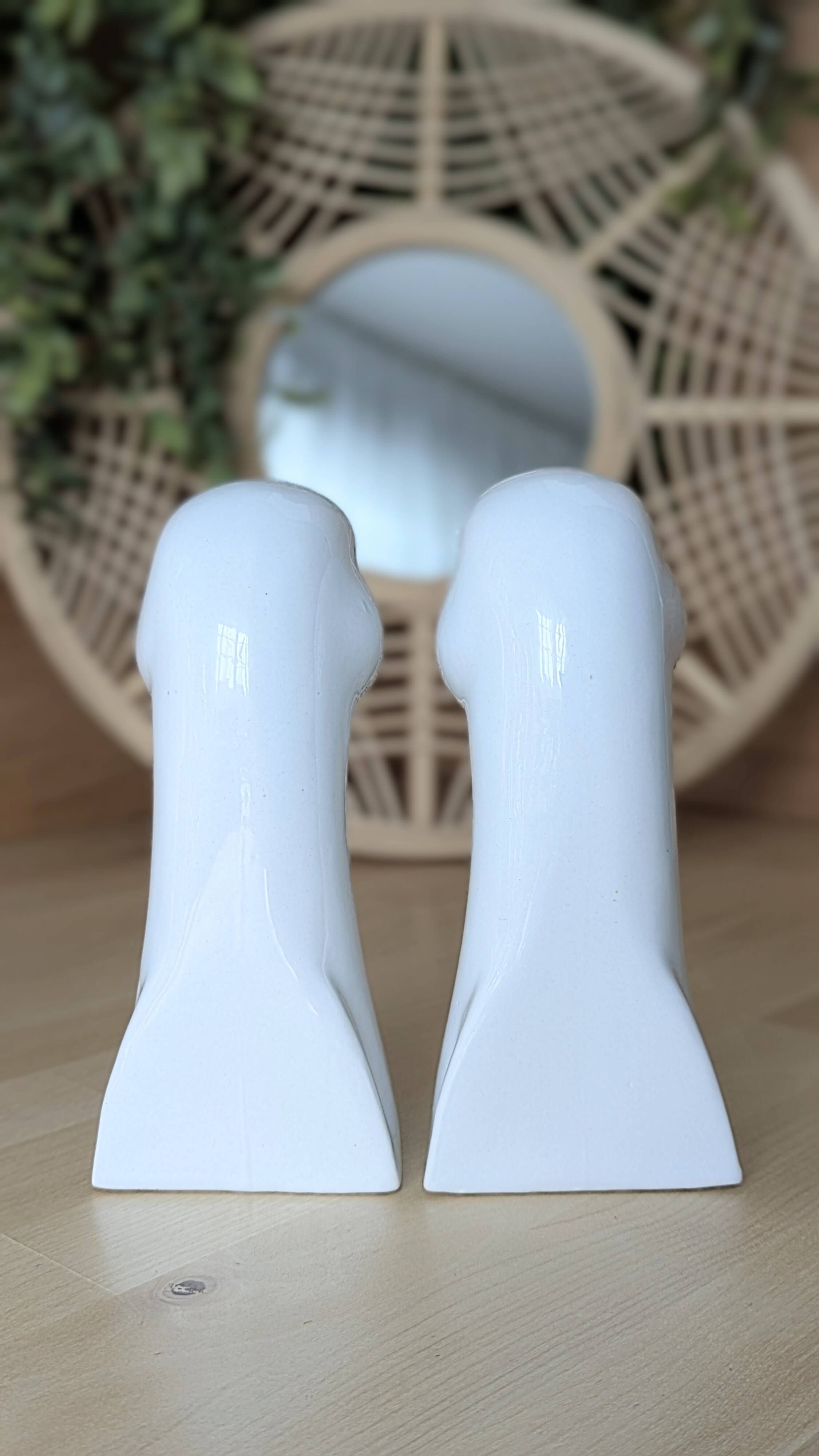 Vintage duck bookends (D-0036)