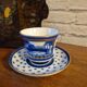 Cobalt blue tea cup Lomonosov LFZ