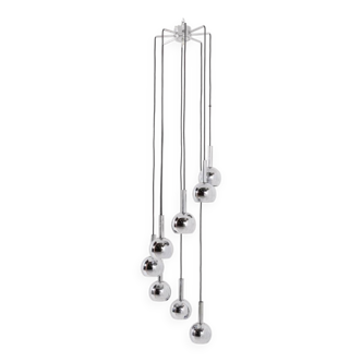 Space age cascade lamp from 1960’s, Italy