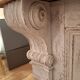Counter from the late 19th century in patinated oak.