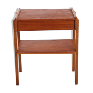 Table de chevet vintage - teck