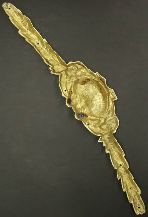 Large Louis XV style pediment, early 1900s - gilded bronze