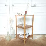 Wood and rattan landscape