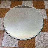 Old beveled mirror trays (X2)
