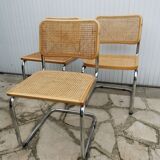 Trio de chaises de Marcel Breuer