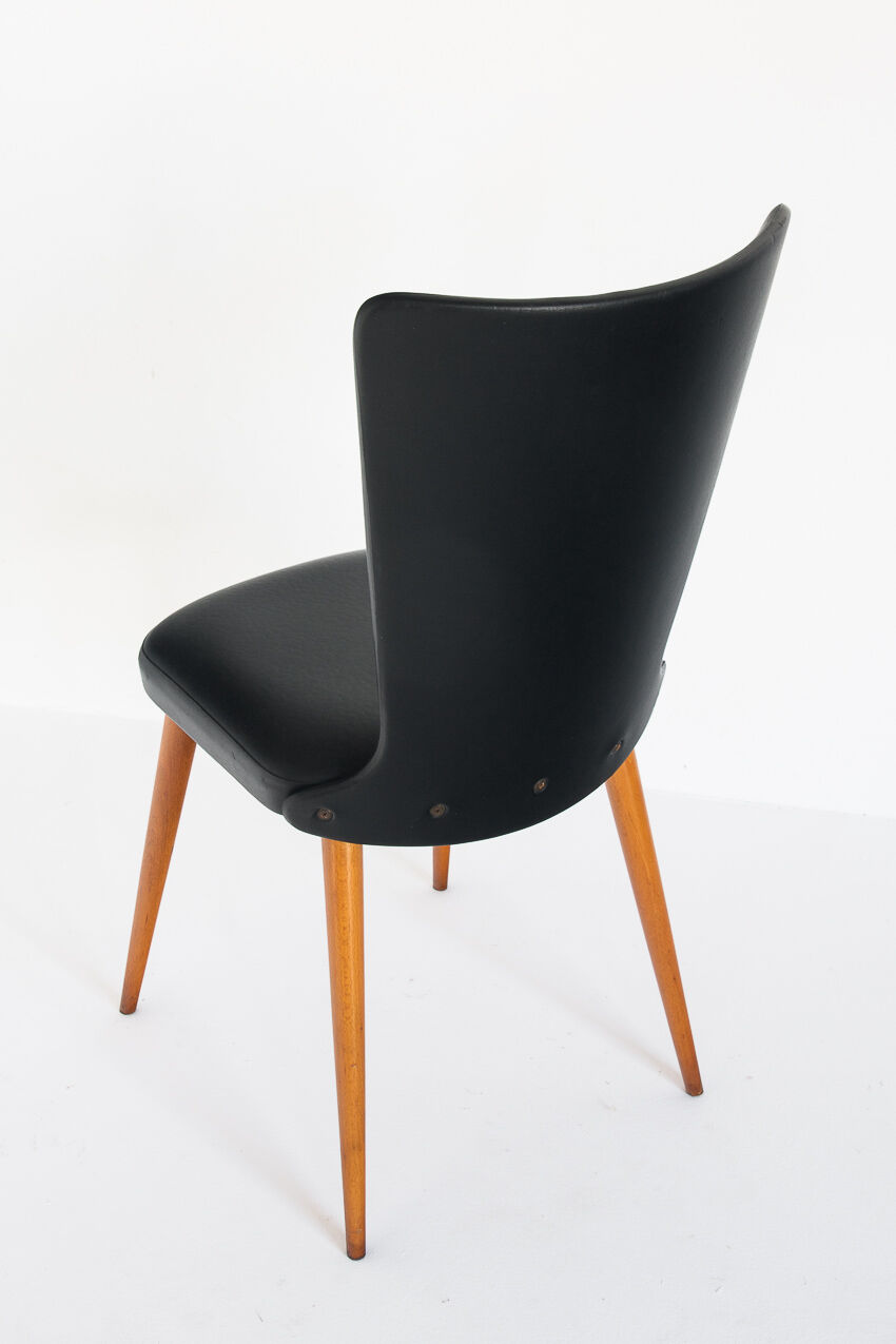 Set of 6 vintage chairs, France 1960