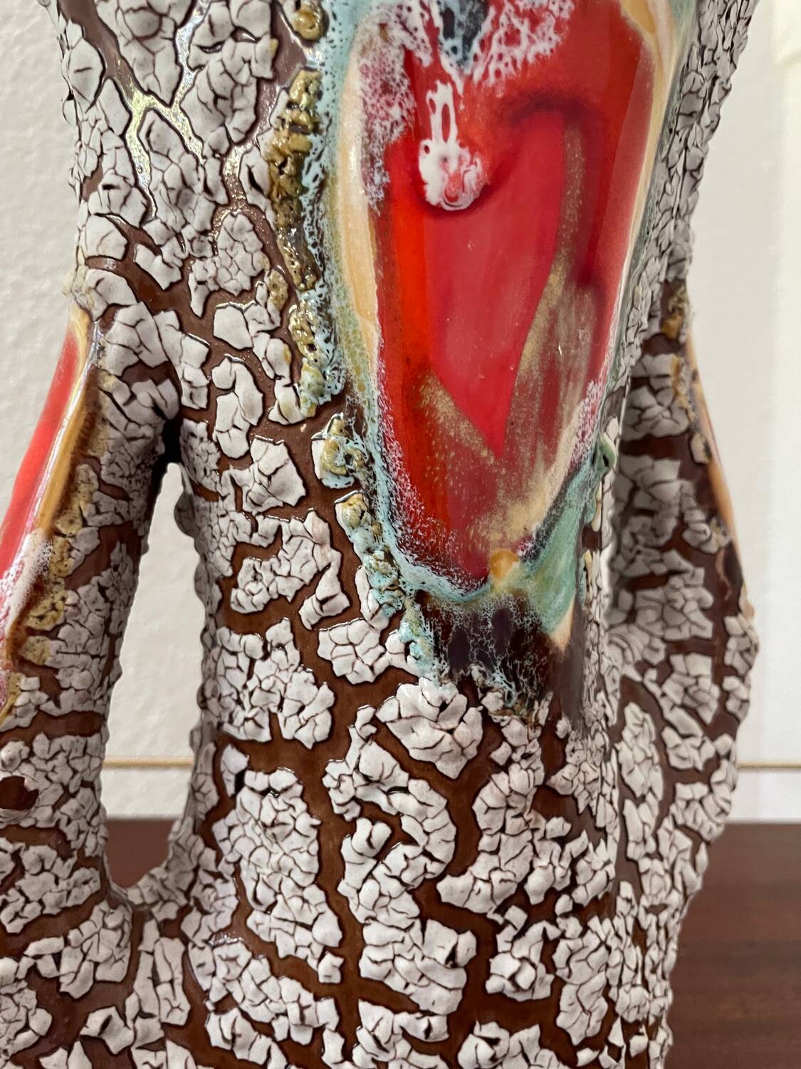 Vallauris ceramic vase from the 70s