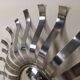 Stainless steel sun mirror 1970