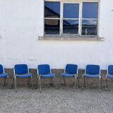 Série de 40 chaises de G. Piretti pour Castelli Anonima Castelli, Italie, années 1970