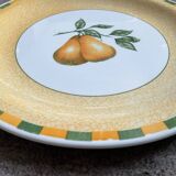 Set of 9 large Churchill-Staffordshire porcelain plates