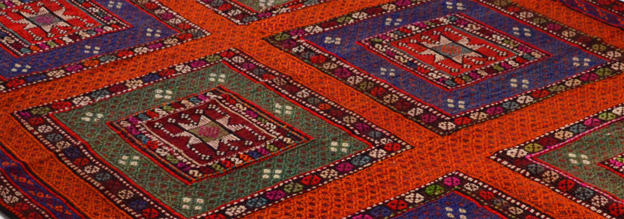 Anatolian handmade kilim rug 307 cm x 183 cm