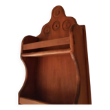 Handcrafted wooden spice rack 56 cm high