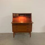 Danish mid-century Secretary by Arne Wahl Iversen teak 60s