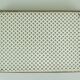 Vintage tray, perforated metal and brass, attr. to mathieu matégot 50s