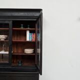 Sideboard - showcase 2 old body in blackened wood