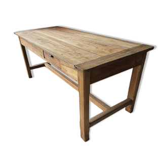 Walnut farmhouse table