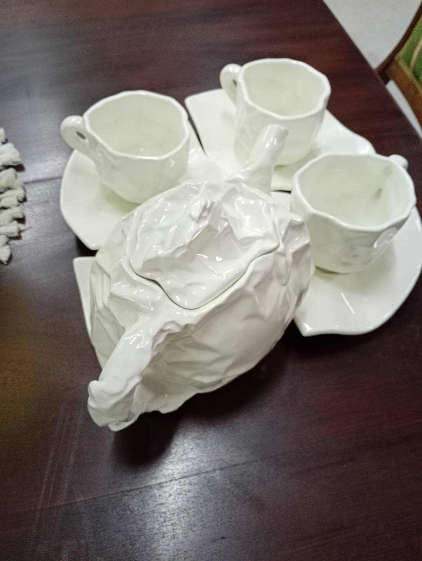 Tea service "Axis" by Carol McNicoll for Axis Design
