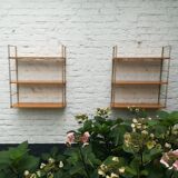 Vintage wall shelves
