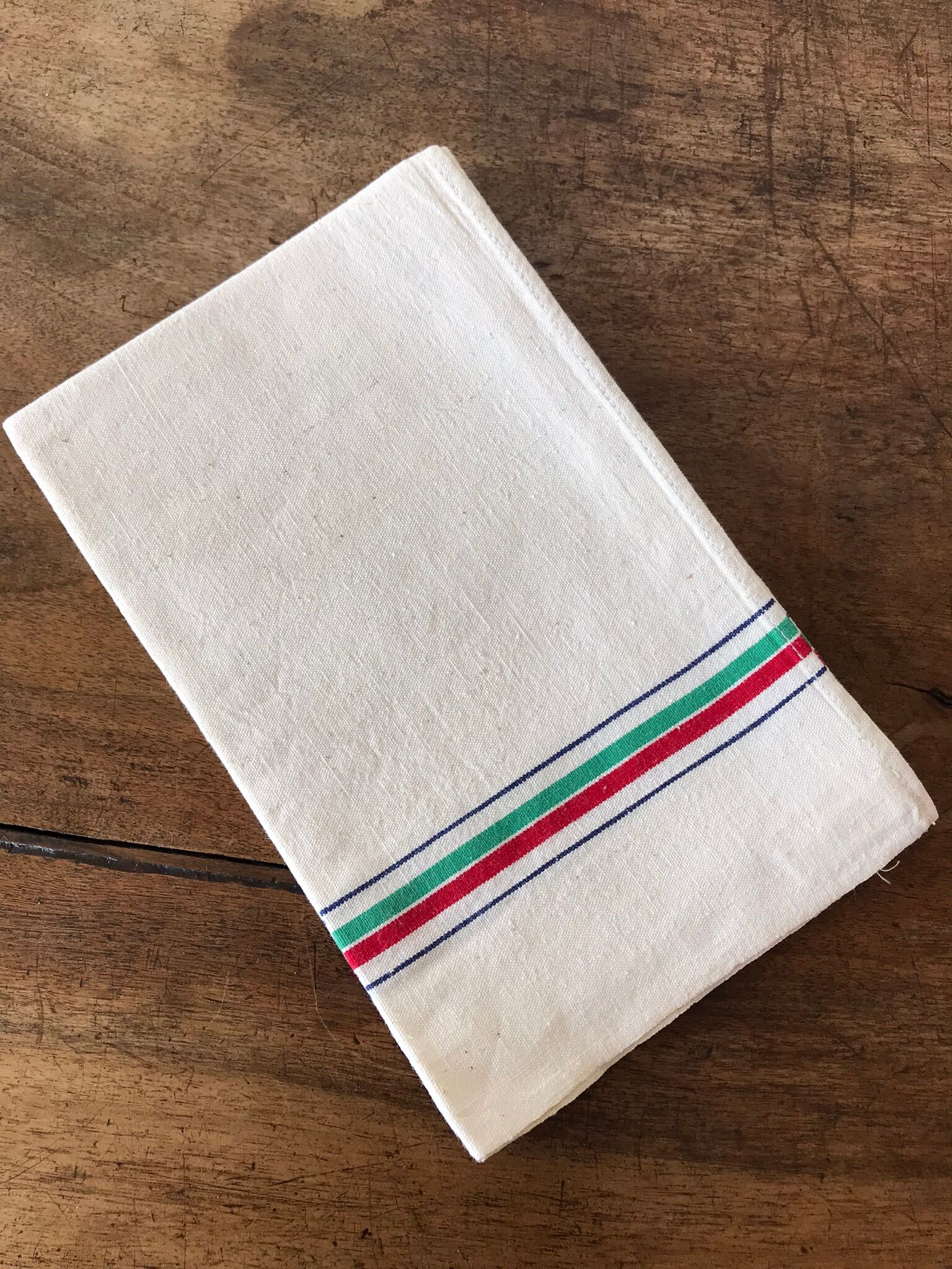 Old tea towel in mestizo