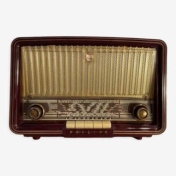 Poste radio Philips années 50