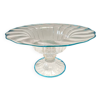 Murano Glass Centerpiece - Pedestal Bowl attr. to Alberto Doná, Italy