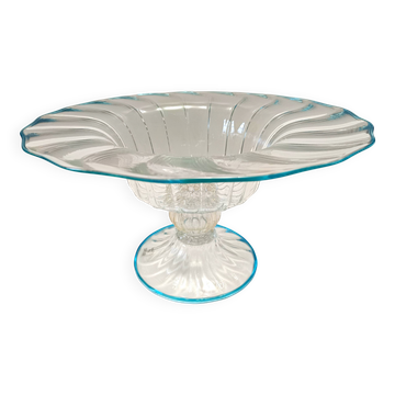 Murano Glass Centerpiece - Pedestal Bowl attr. to Alberto Doná, Italy