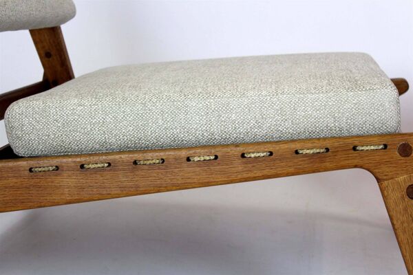 Chaises de chasse scandinaves du milieu du siècle restaurées par Kristiansson, années 1950.