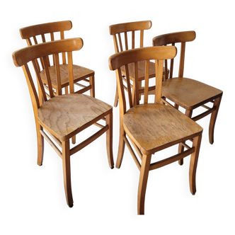 Lot 5 Chaises bistrot LUTERMA