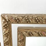 Vintage triptych mirror 1950