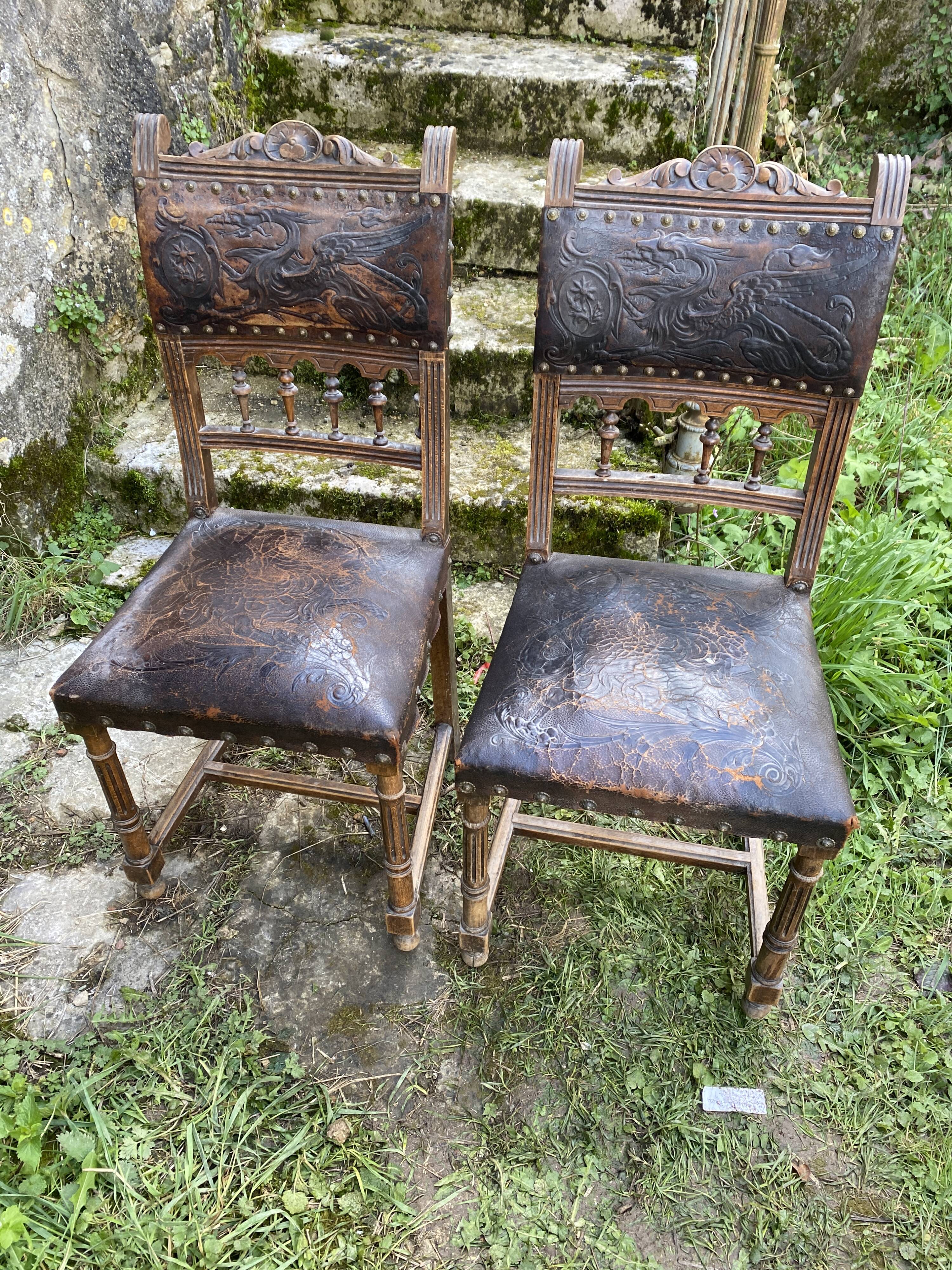 lot de 12 chaises