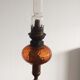 Kerosene lamp United France Paris in copper and glass