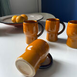 Stoneware mugs