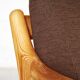 Danish Modern Pine  Armchair & Stool  by C. F. C. Silkeborg