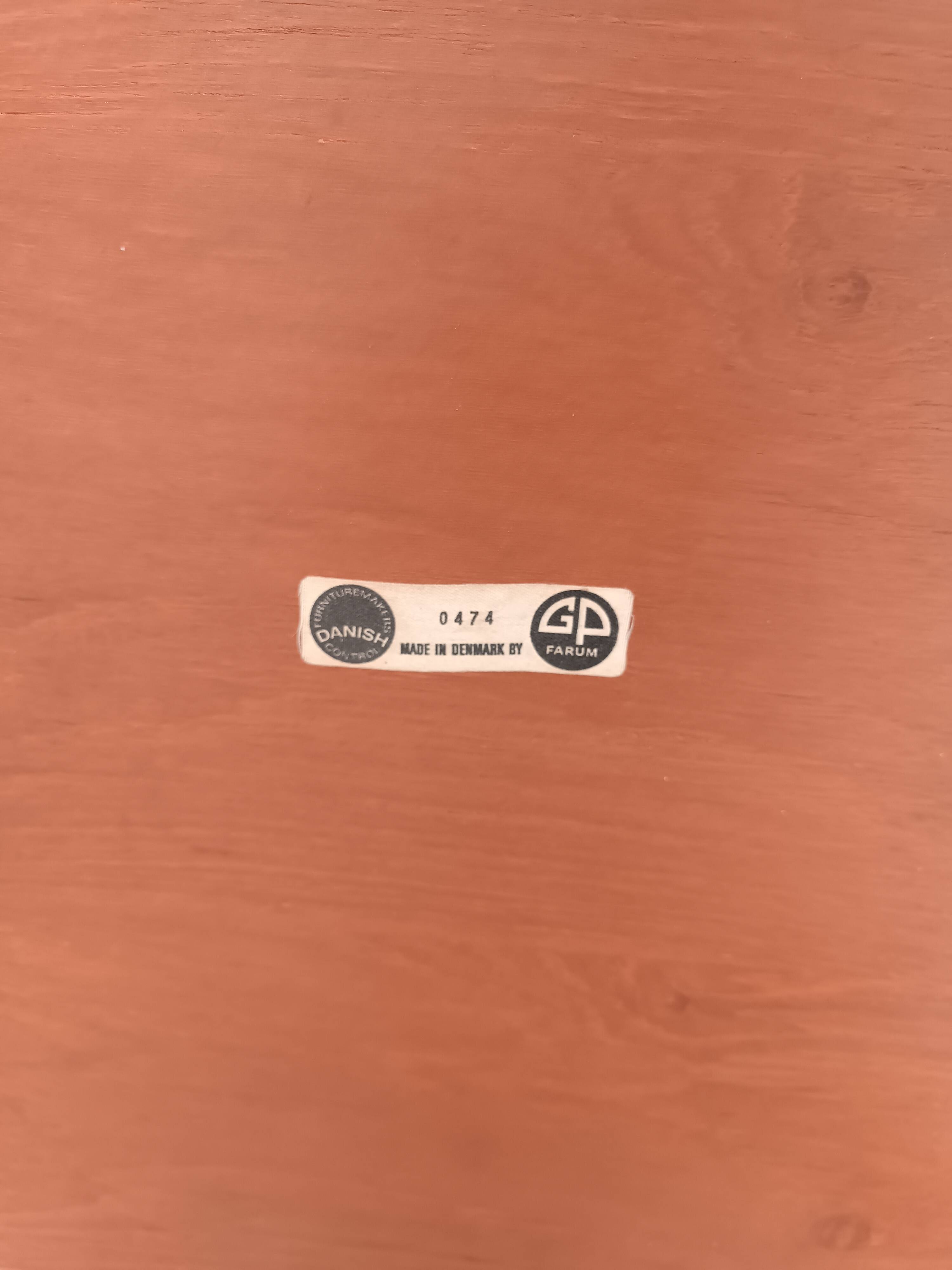 Teak side tables by Georg Petersens