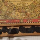 Jeu de l'oie et dames très ancien
