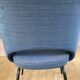 Fauteuil bleu des années 70