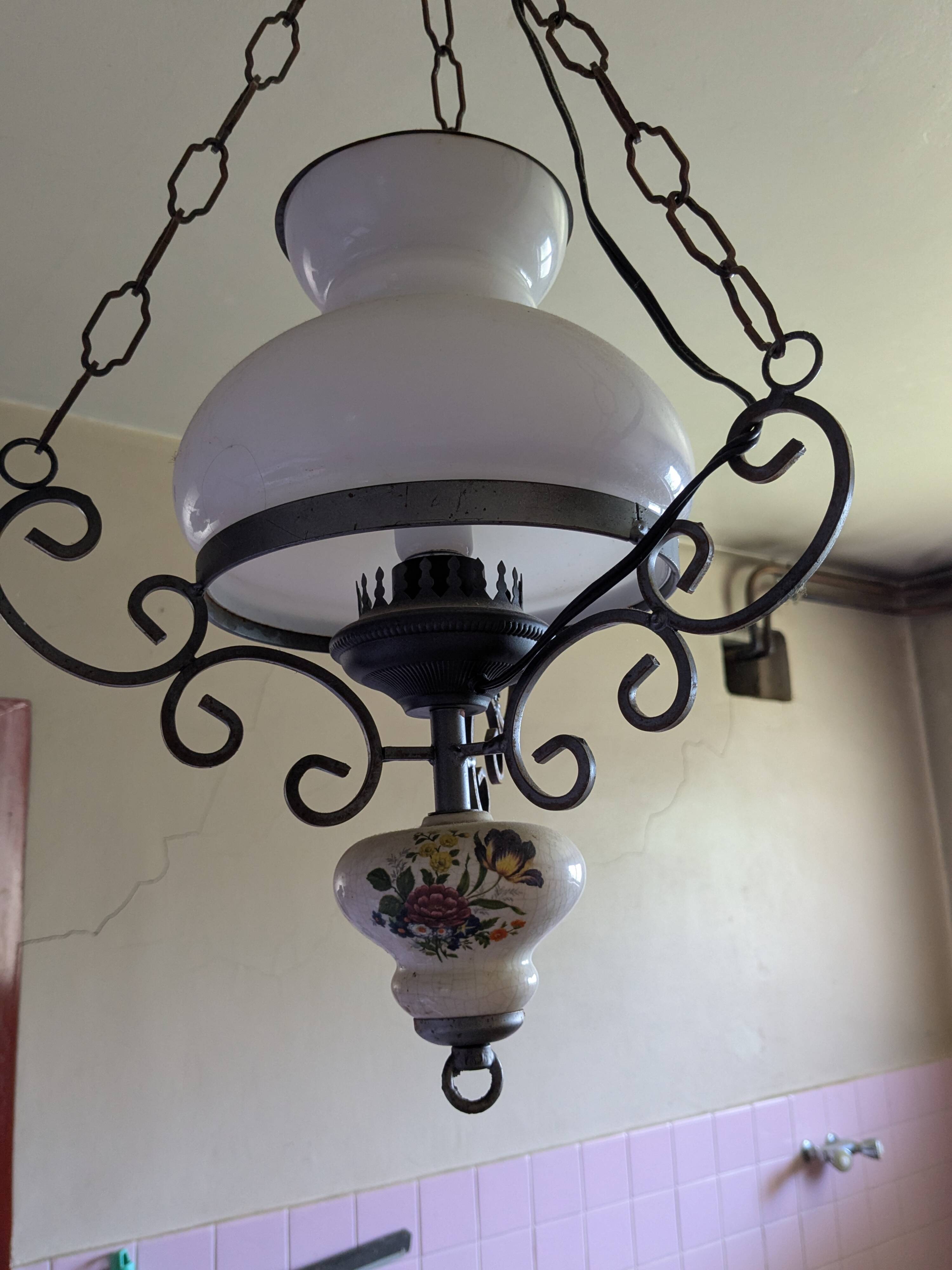 Hanging chandelier