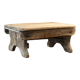 Walking foot in raw wood