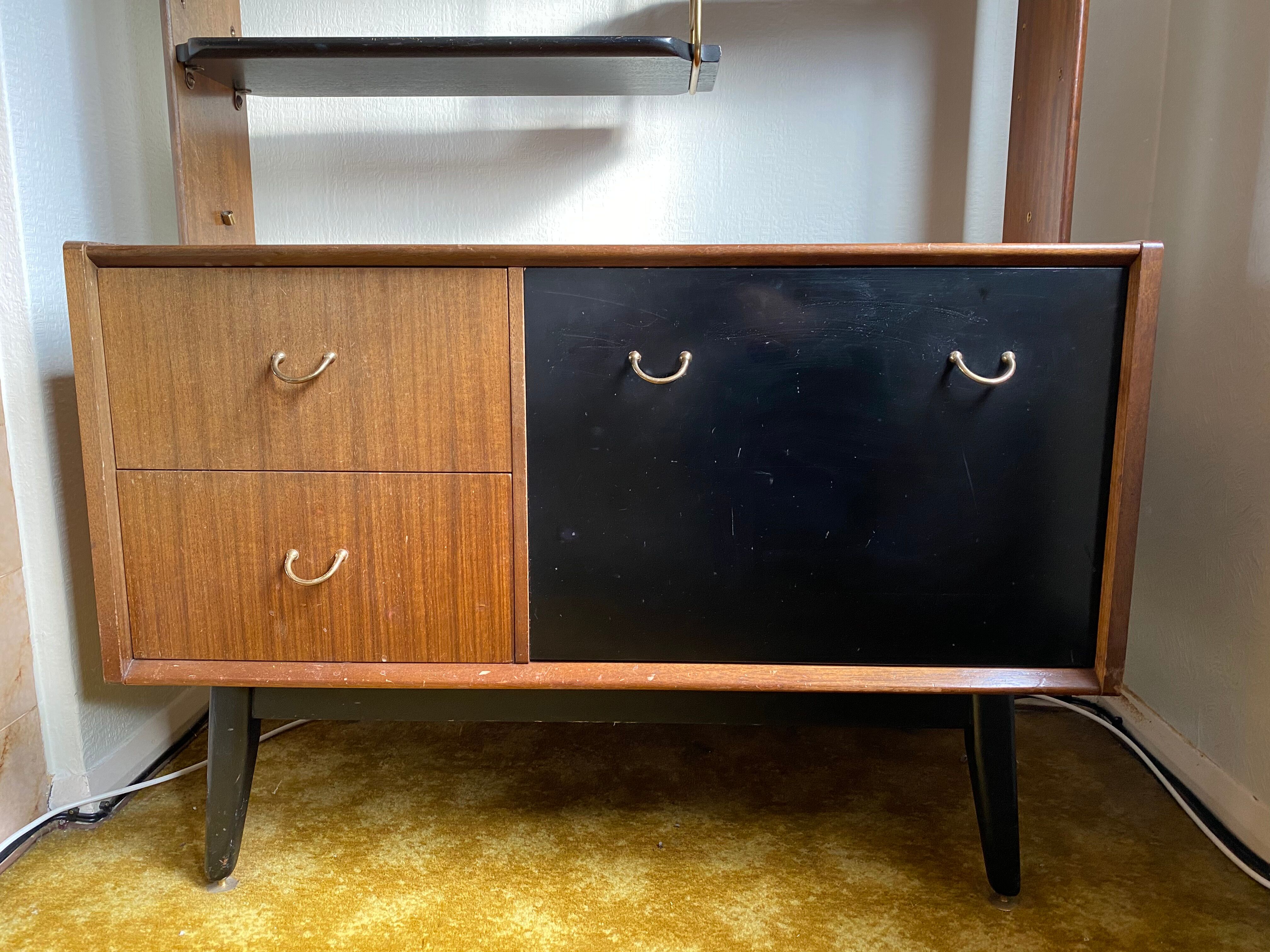 E. gomme for g-plan highboard shelving room divider