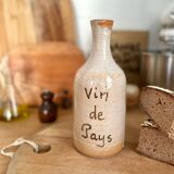 Vintage stoneware carafe “Vin de Pays”