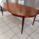 Scandinavian extendable table vintage teak 1960s