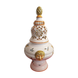 Potiche "Faïence Lallier à Moustier"