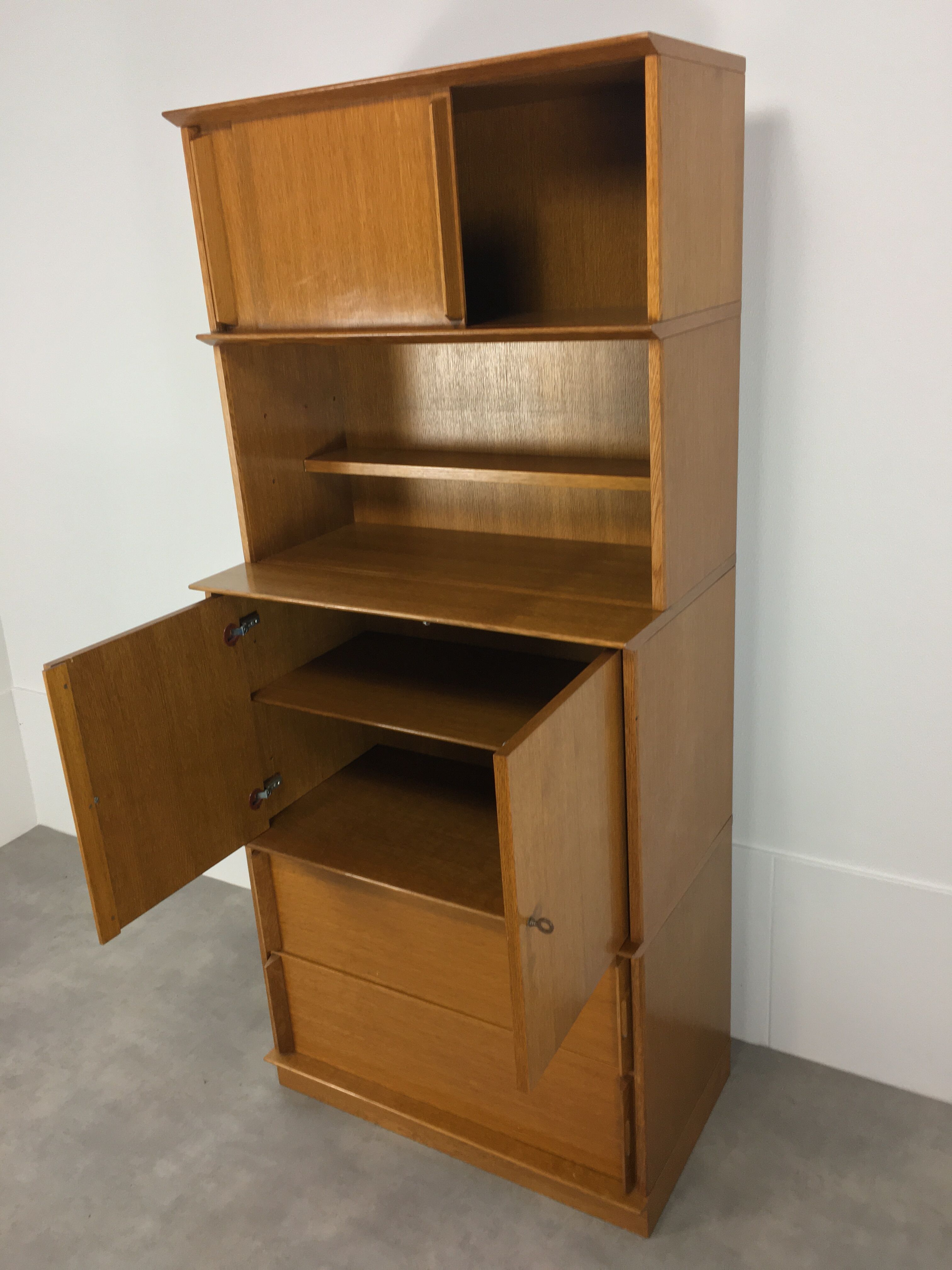 Oscar bookcase and storage 1960, Didier Rozaffy