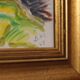 Swedish Oil on Panel “Abstract Landscape” by Bror Hvistendahl Vintage